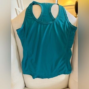 Z by Zella teal tank top size S